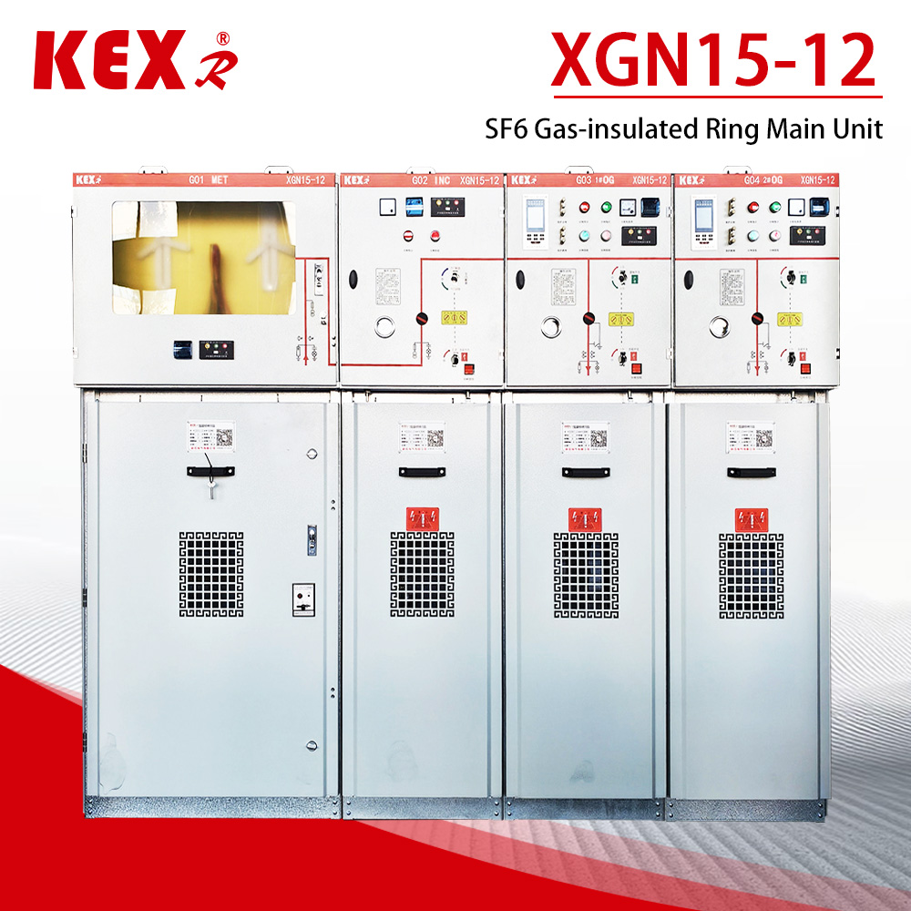 ठूलो उत्पादनमा 50 सेटहरू XGN15-12 SF6 रिंग मुख्य एकाइ क्याबिनेट